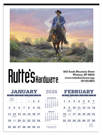 Triumph Calendars American West by Tim Cox Calendar-3204
