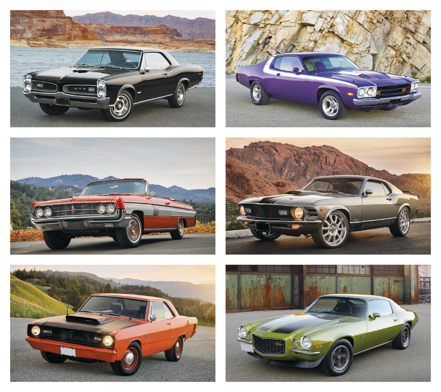 Triumph Calendars Muscle Cars Calendar-3205