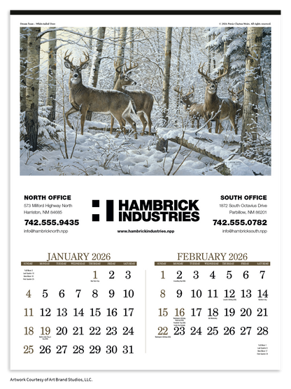 Triumph Calendars Wildlife Art Calendar-3208