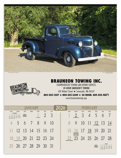 Triumph Calendars Antique Trucks Calendar-3214