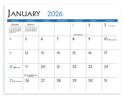 Triumph Calendars Small Quantity Custom  Spiral Calendar-350