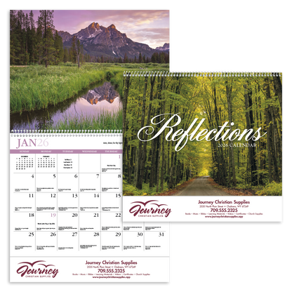 HotLine Products Reflections NonDenominational Appointment Calendar  Spiral-406