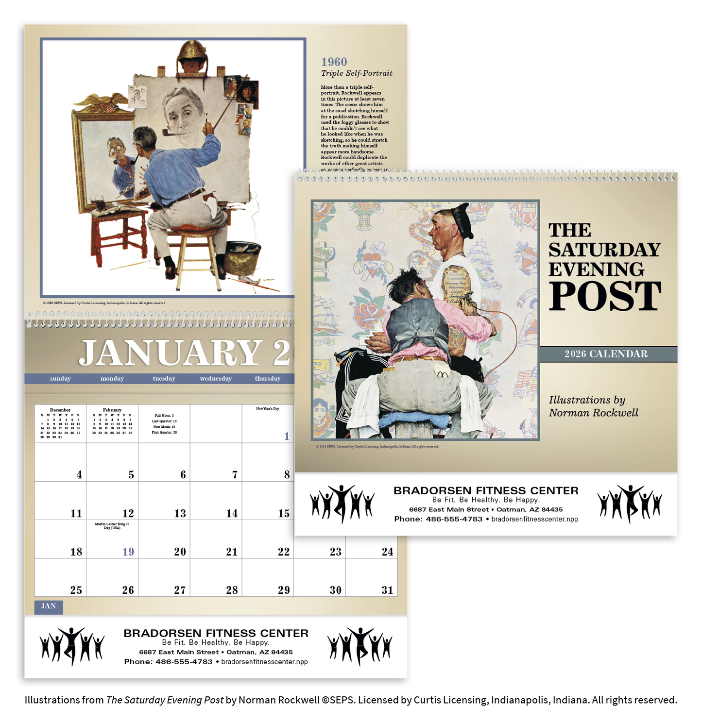 Triumph Calendars The Saturday Evening Post Deluxe Pocket Calendar-4076