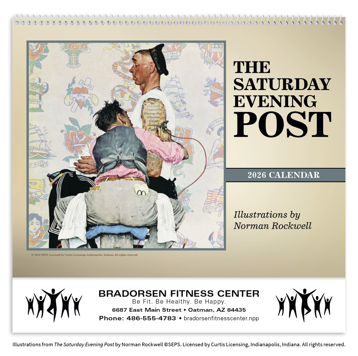 Triumph Calendars The Saturday Evening Post Deluxe Pocket Calendar-4076