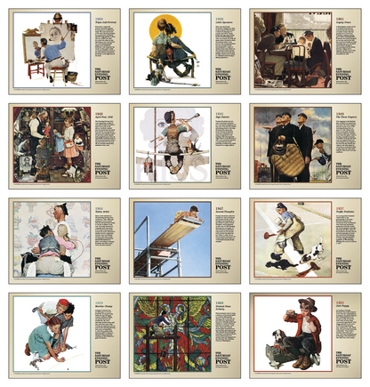 Triumph Calendars The Saturday Evening Post Deluxe Pocket Calendar-4076