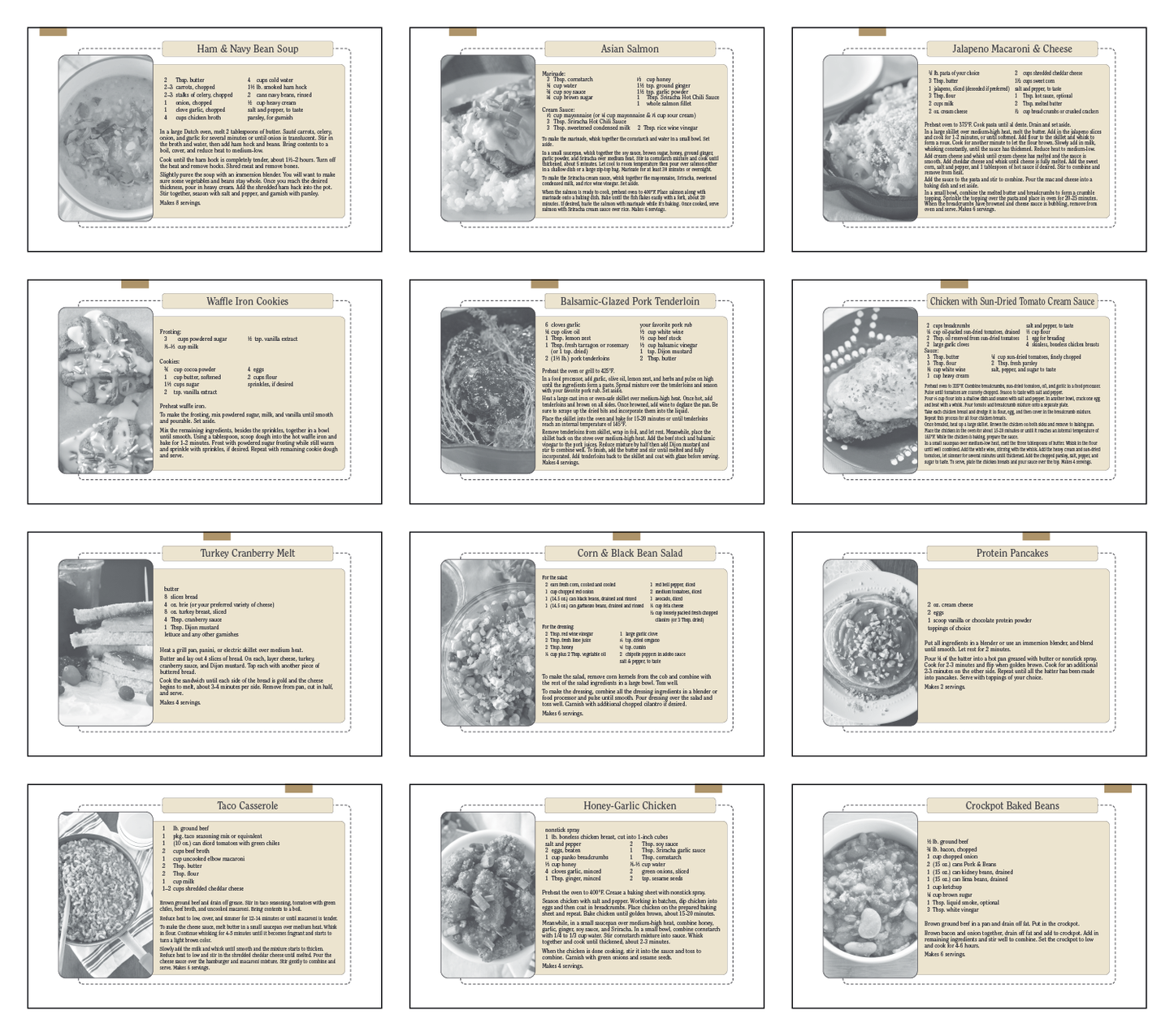 Triumph Calendars Recipe Pocket Calendar-4101