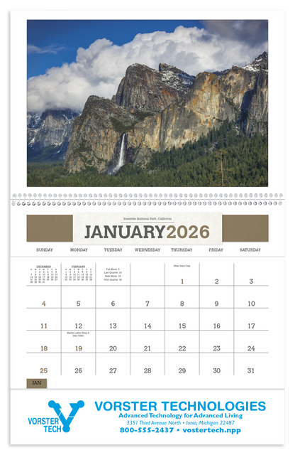 Triumph Calendars American Splendor Pocket Calendar-4152