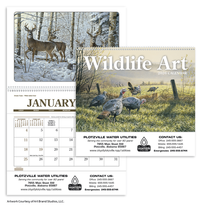 Triumph Calendars Wildlife Art Pocket Calendar-4153