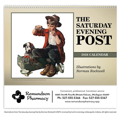 Triumph Calendars The Saturday Evening Post Pocket Calendar-4156