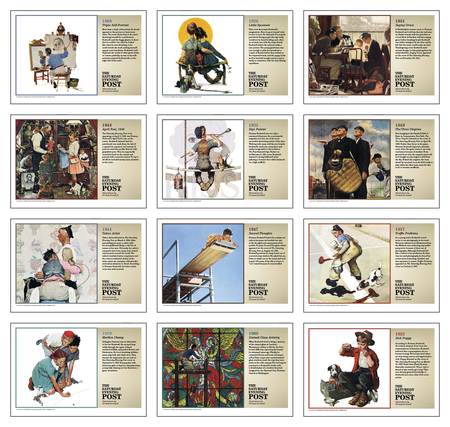 Triumph Calendars The Saturday Evening Post Pocket Calendar-4156