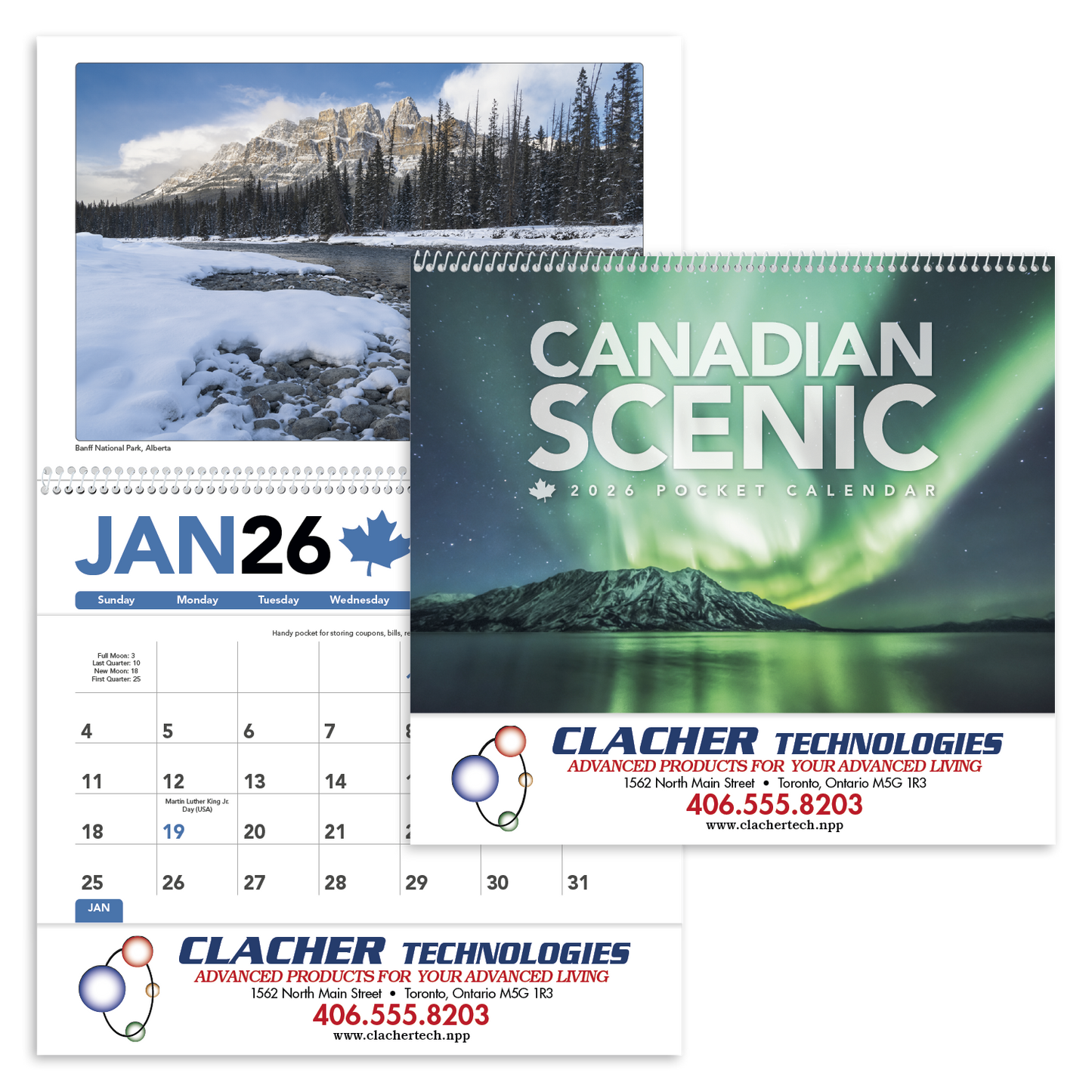 Triumph Calendars Canadian Scenic Pocket Calendar-4160