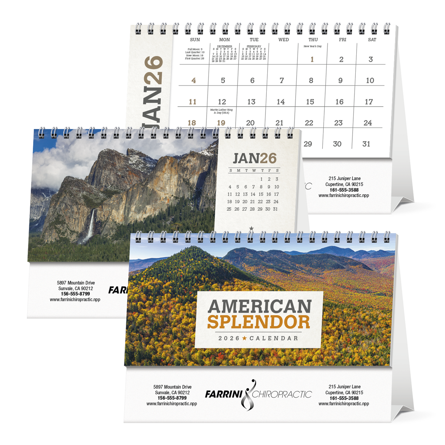 Triumph Calendars American Splendor Desk Calendar-4251