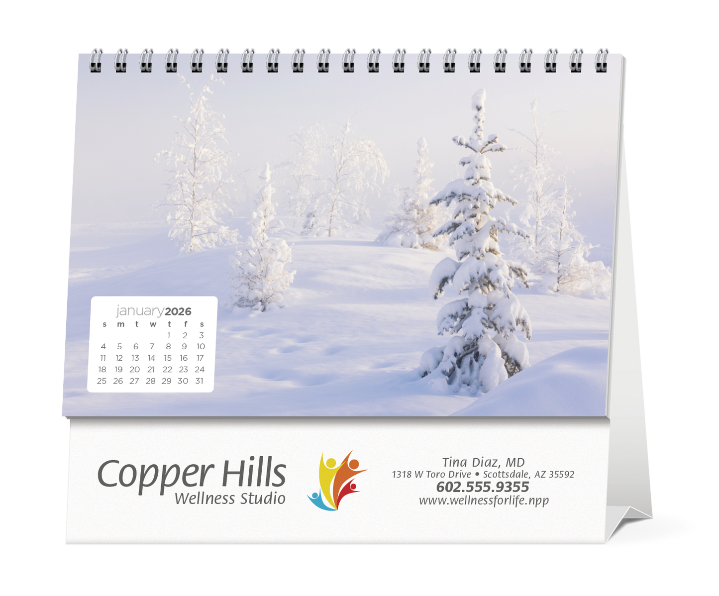Triumph Calendars Simplicity Large Desk Calendar-4277