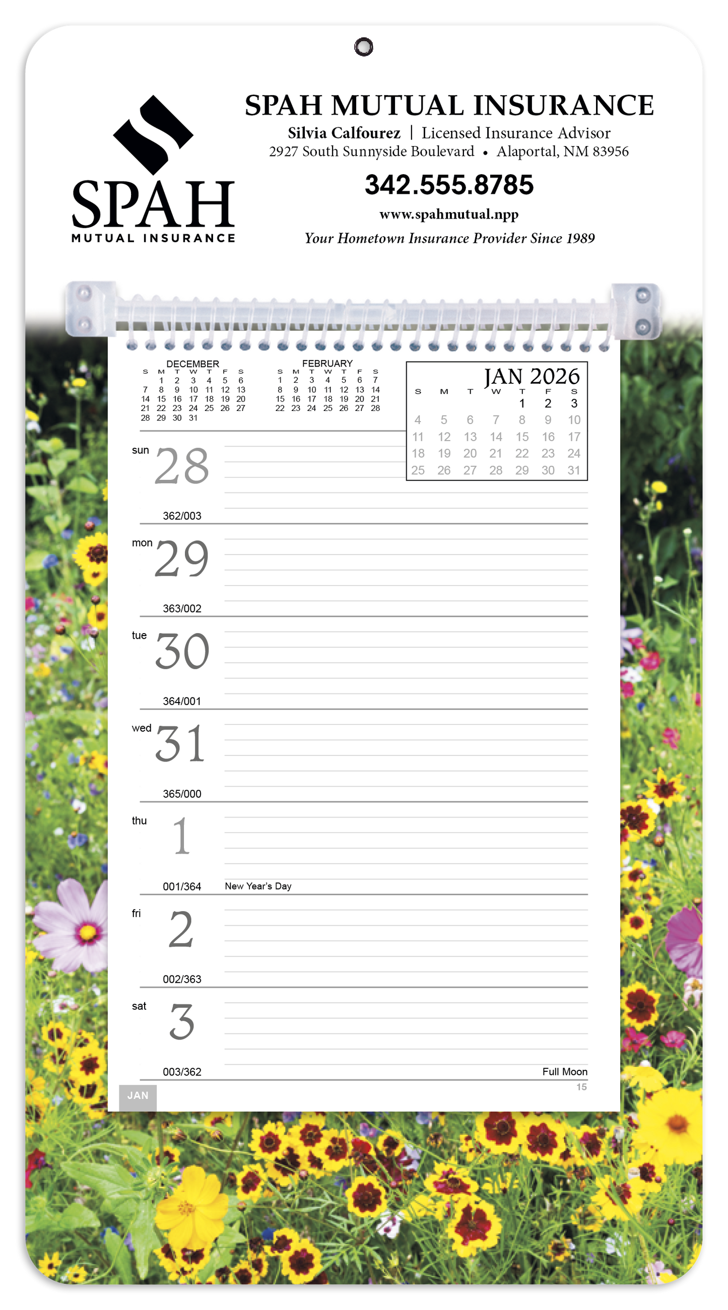 Triumph Calendars FullColor Weekly Memo Calendar-4400