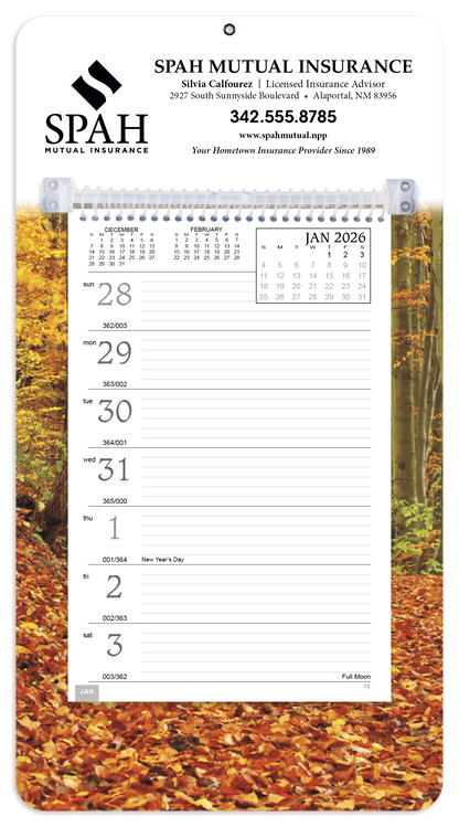 Triumph Calendars FullColor Weekly Memo Calendar-4400