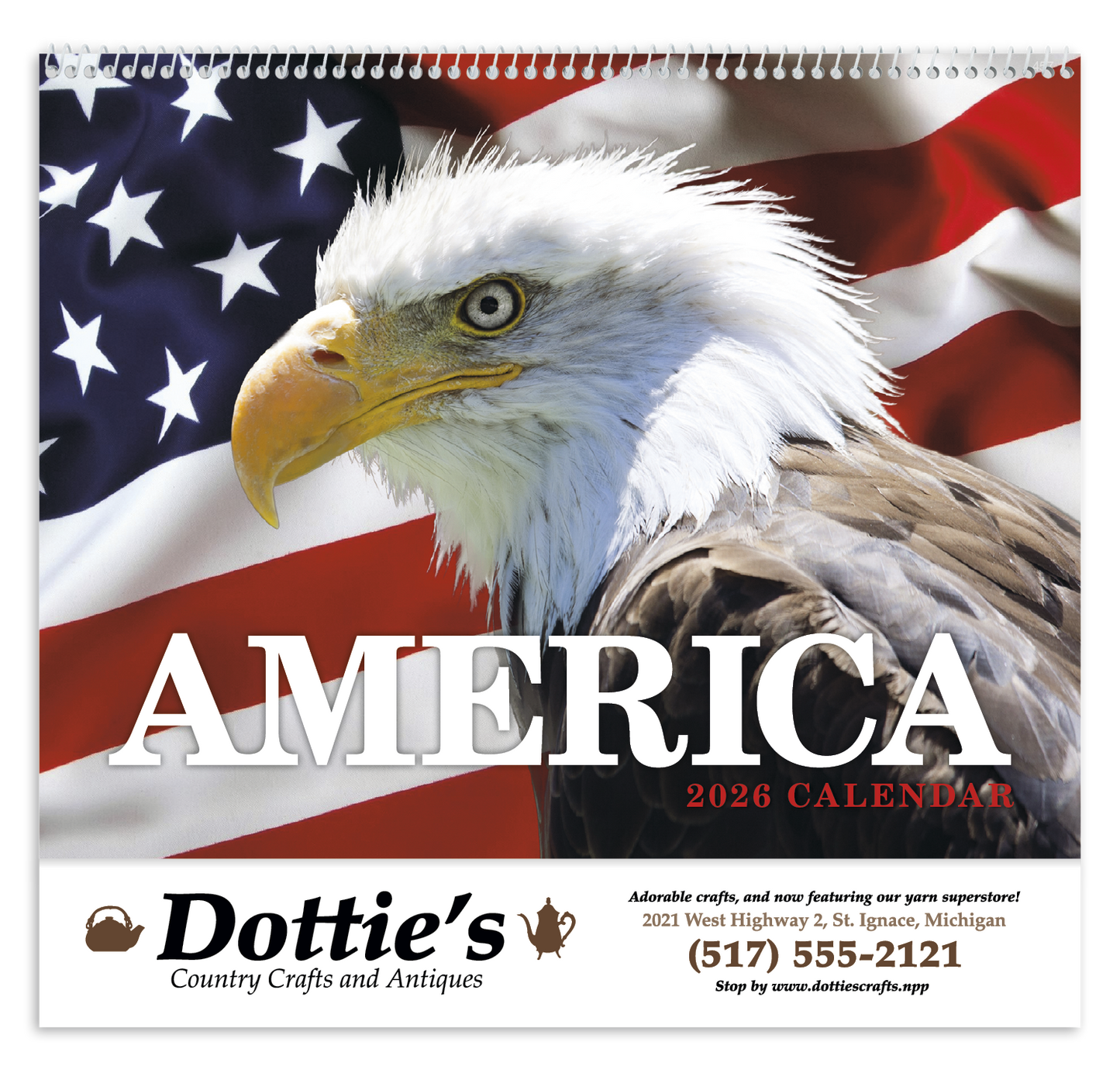 HotLine Products America Appointment Calendar  Spiral-457