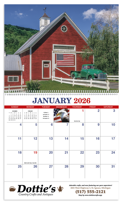 HotLine Products America Appointment Calendar  Spiral-457