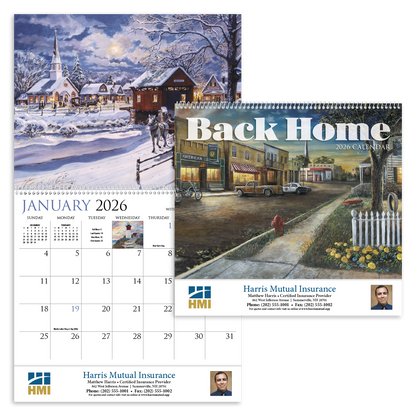 HotLine Products Back Home Appointment Calendar  Spiral-491