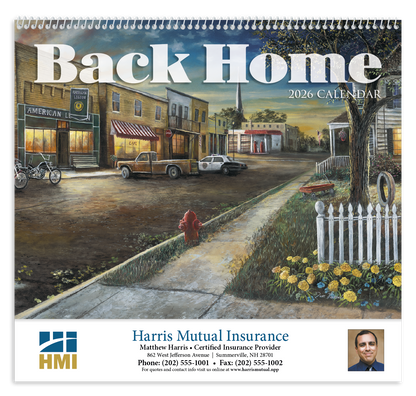 HotLine Products Back Home Appointment Calendar  Spiral-491