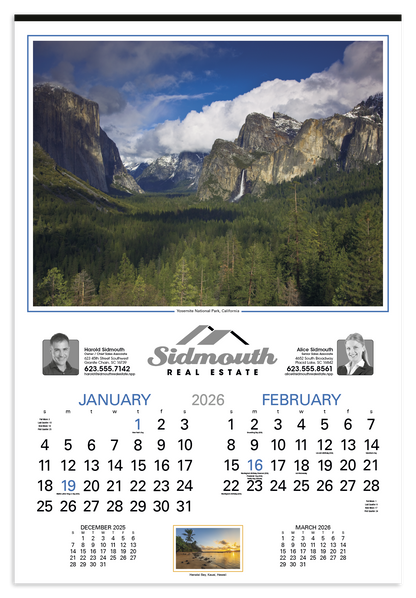 HotLine Products Our Country Executive Calendar-607