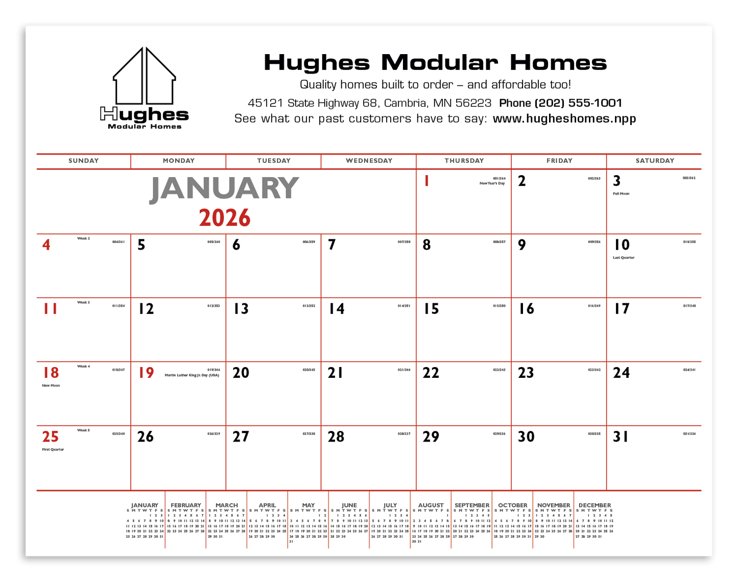 Triumph Calendars Red  Black Desk Pad-6500