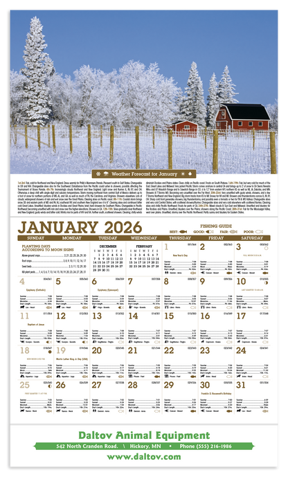 Triumph Calendars Scenic Almanac-6702