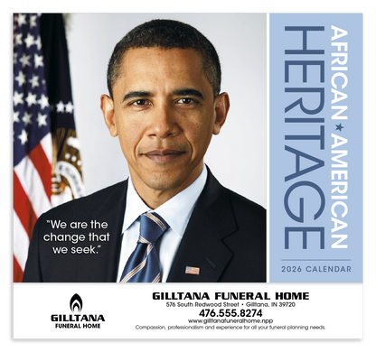 Triumph Calendars AfricanAmerican Heritage Barack Obama Calendar-6705