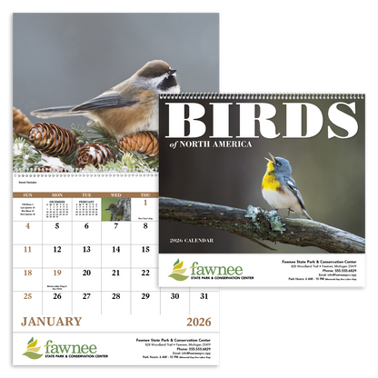 Good Value Birds of North America  Spiral Calendar-7036