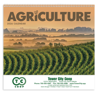 Good Value Agriculture  Spiral Calendar-7047