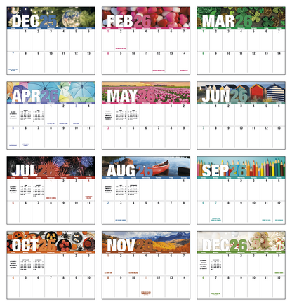 Good Value Seasonal Expressions Big Block Calendar-7050