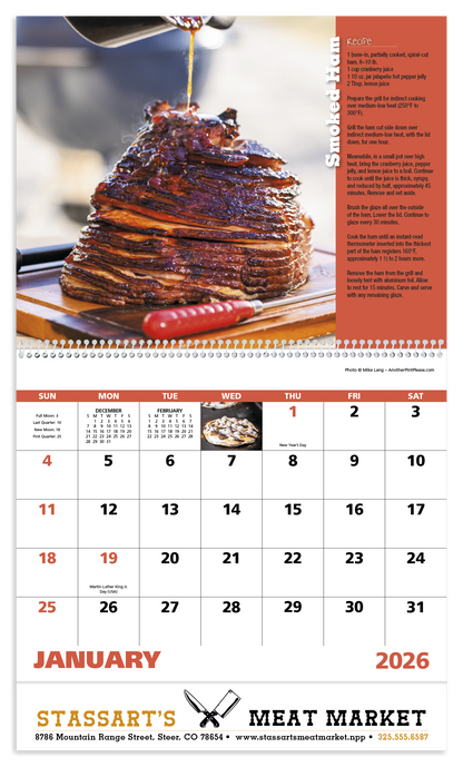 Good Value Grilling  Spiral Calendar-7062