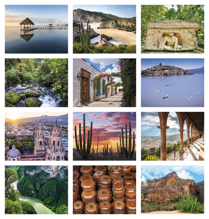 Good Value Mexico  Spiral Calendar-7087