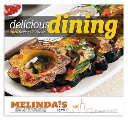 Good Value Delicious Dining  Stapled Calendar-7231