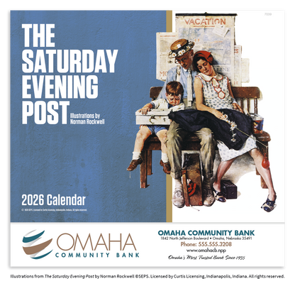 Good Value  The Saturday Evening Post Illustrations by Norman Rockwell  Stapled Calendar-7239