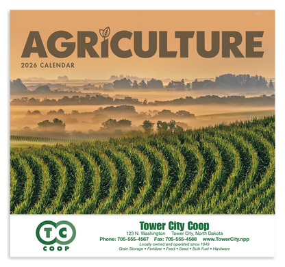 Good Value Agriculture  Stapled Calendar-7247