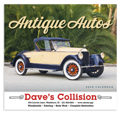 Good Value Antique Autos Calendar-7257