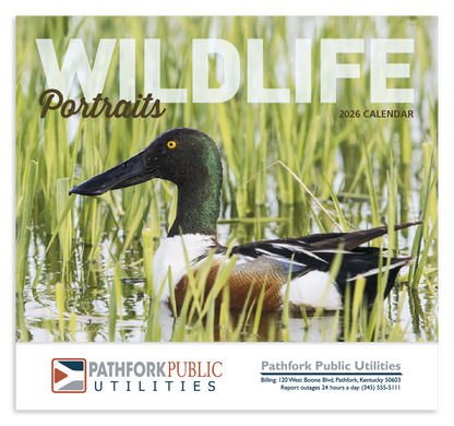 Good Value Wildlife Portraits  Stapled Calendar-7263