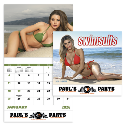 Good Value Swimsuits  Stapled Calendar-7265