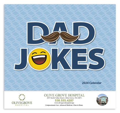 Good Value Dad Jokes  Stapled Calendar-7282