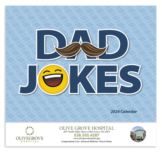 Good Value Dad Jokes  Stapled Calendar-7282