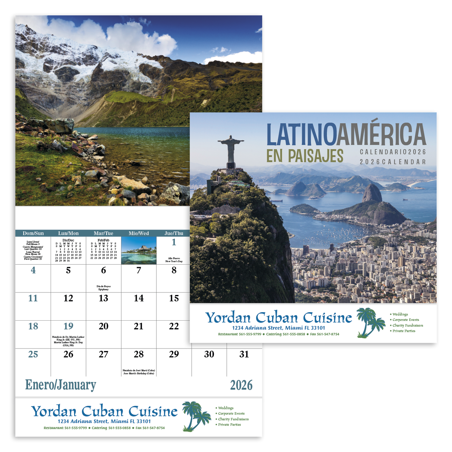 Good Value Latinoamerica en Paisajes  Stapled Calendar-7288