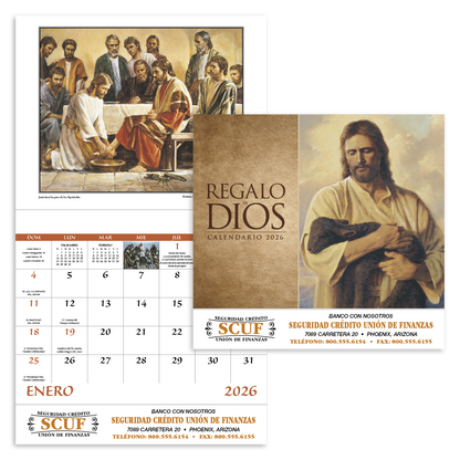 Good Value Regalo de Dios  Stapled Calendar-7295