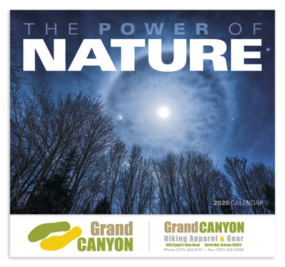 Good Value The Power of Nature  Stapled Calendar-7303