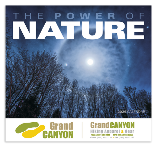 Good Value The Power of Nature  Stapled Calendar-7303