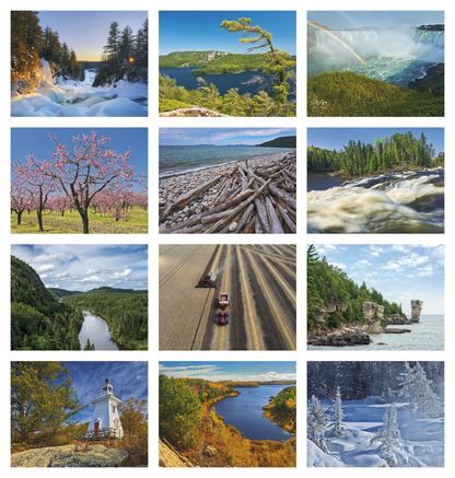 Good Value Images of Ontario  Stapled Calendar-7306