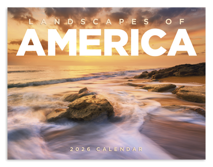 Good Value Landscapes of America  Window Calendar-7501