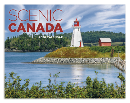 Good Value Scenic Canada  Window Calendar-7502