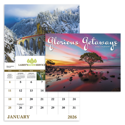 Good Value Glorious Getaways  Window Calendar-7525