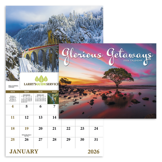Good Value Glorious Getaways  Window Calendar-7525