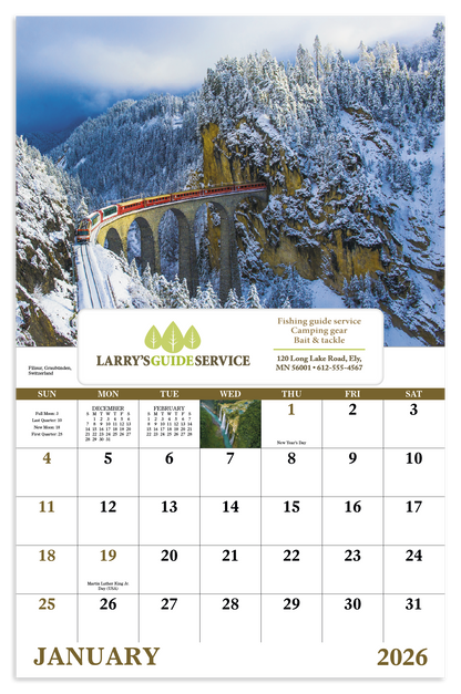 Good Value Glorious Getaways  Window Calendar-7525